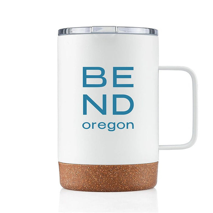 Custom BRAND / LOGO 16 Oz. Stainless Corky Mug