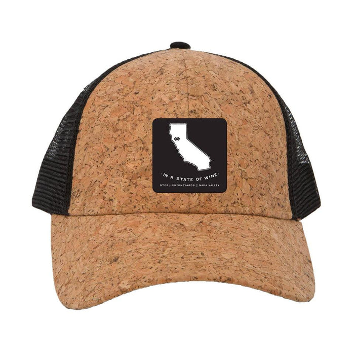 Cork Trucker Cap Custom State of Wine - Mercantile 12