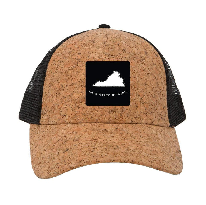 Cork Trucker Cap Custom State of Wine - Mercantile 12