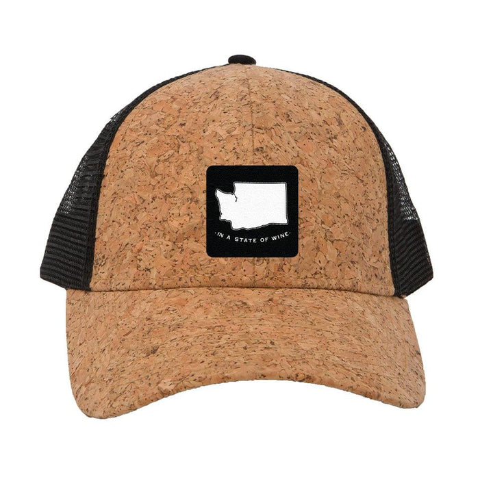 Cork Trucker Cap Custom State of Wine - Mercantile 12