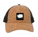 Cork Trucker Cap Custom State of Wine - Mercantile 12