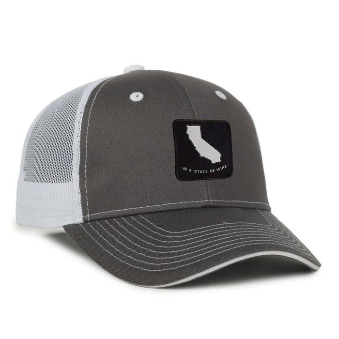 Custom STATE Headwear USA PolyTwill 6 Panel Trucker Cap