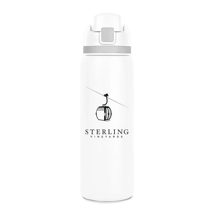 Custom BRAND / LOGO 27 Oz Stainless Flip Water Bottle