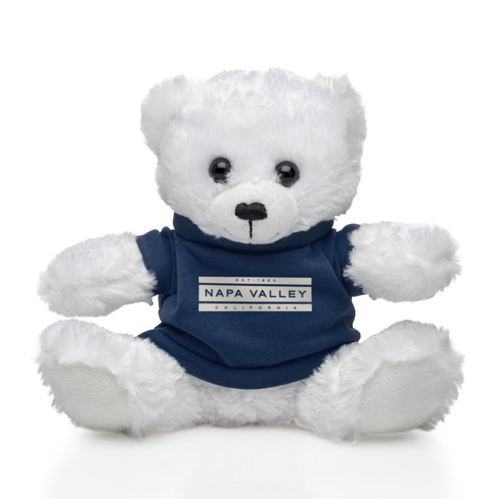 Custom  STRIPE 8" Charlie Teddy Bear in Custom Tee