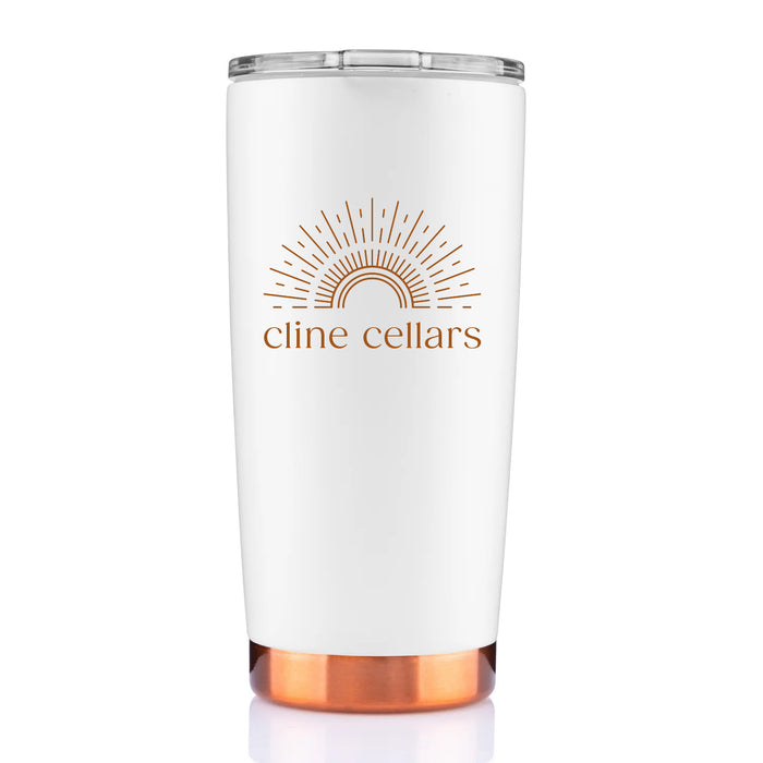 Custom SUNSHINE 20 Oz. Stainless Stocky Tumbler