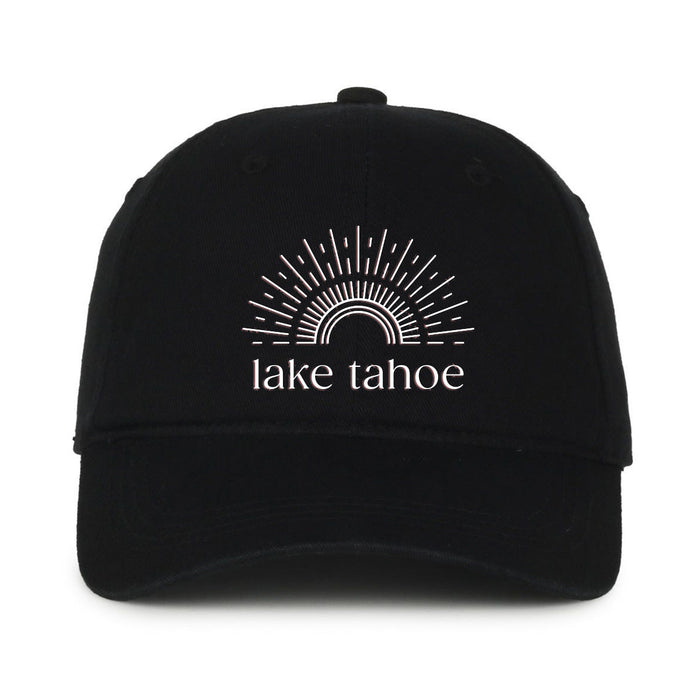Custom SUNSHINE Fiber Outdoor Cap's Garment Washed Dad Cap