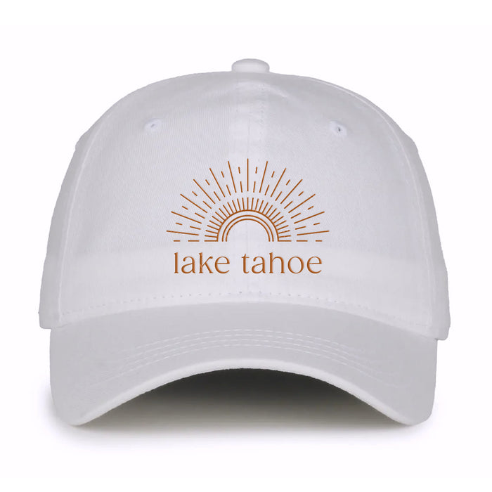 Custom SUNSHINE Fiber Outdoor Cap's Garment Washed Dad Cap