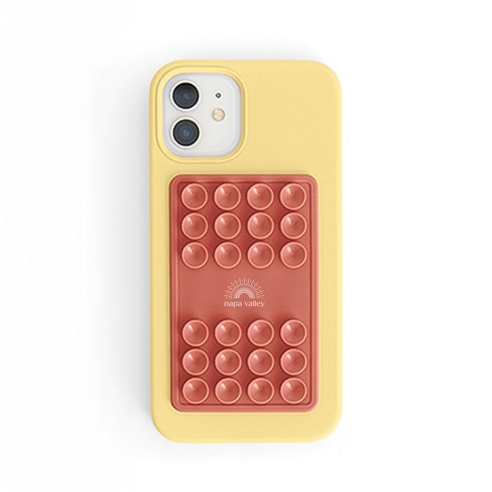 Custom BRAND / LOGO Silicone Suction Phone Mounts