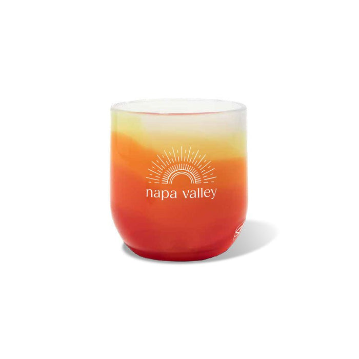 Custom BRAND / LOGO 12 Oz. Silicone Silipint Wine Cup