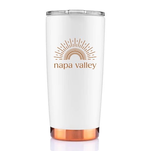 Custom SUNSHINE 20 Oz. Stainless Stocky Tumbler