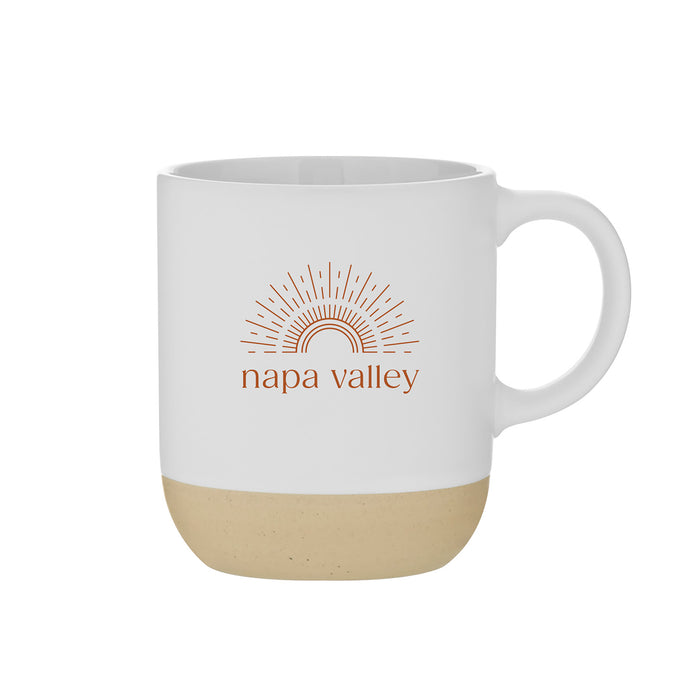 Custom SUNSHINE 17 Oz. Ceramic Matte Terra Mug