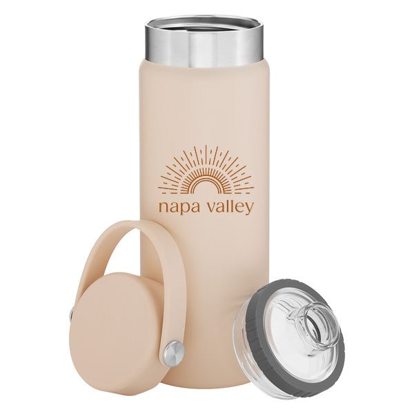 Custom SUNSHINE 25 Oz. Sipper Stainless Water Bottle