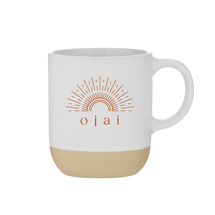 Custom SUNSHINE 17 Oz. Ceramic Matte Terra Mug