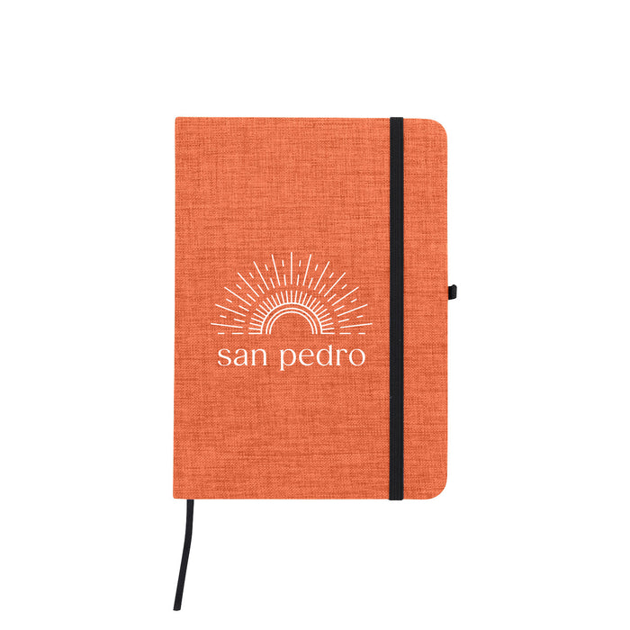 Custom SUNSHINE Polycanvas Cover Heathered Journal