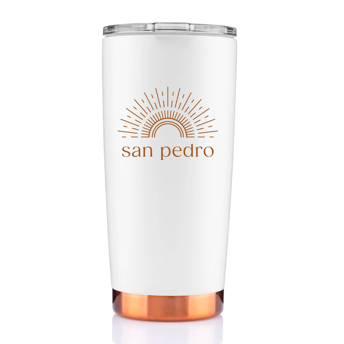 Custom SUNSHINE 20 Oz. Stainless Stocky Tumbler
