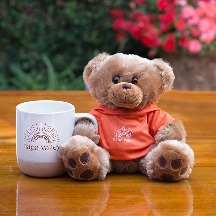 Custom   SUNSHINE  8" Charlie Teddy Bear in Custom Tee