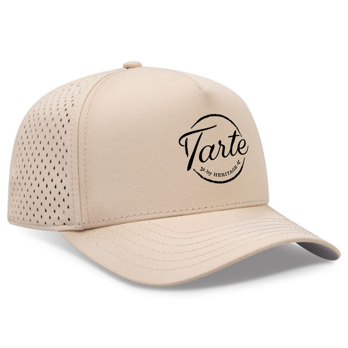 Custom BRAND/LOGO OTTO Cap Polyester Pongee Perforated 5 Panel Mid Profile Baseball Cap