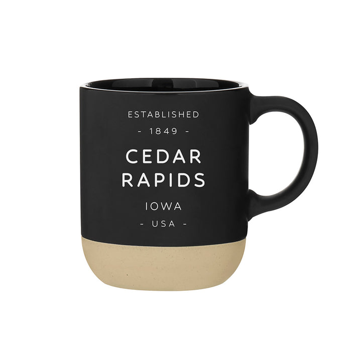 Custom TEXT 17 Oz. Ceramic Matte Terra Mug