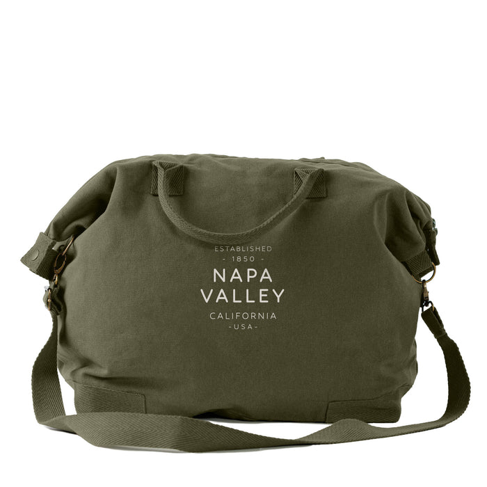 Custom BRAND / LOGO 14 Oz. Canvas Weekender Bag