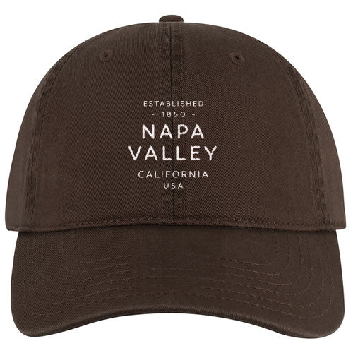 Custom TEXT Otto Cap Garment Washed Cotton Dad Cap