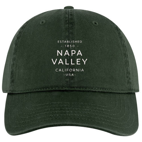 Custom TEXT Otto Cap Garment Washed Cotton Dad Cap