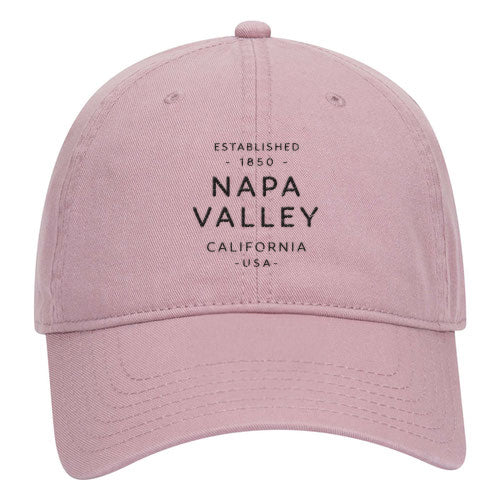 Custom TEXT Otto Cap Garment Washed Cotton Dad Cap
