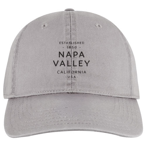 Custom TEXT Otto Cap Garment Washed Cotton Dad Cap