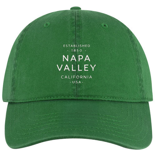 Custom TEXT Otto Cap Garment Washed Cotton Dad Cap