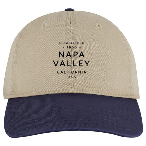 Custom TEXT Otto Cap Garment Washed Cotton Dad Cap