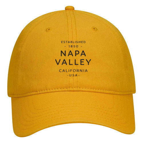 Custom TEXT Otto Cap Garment Washed Cotton Dad Cap