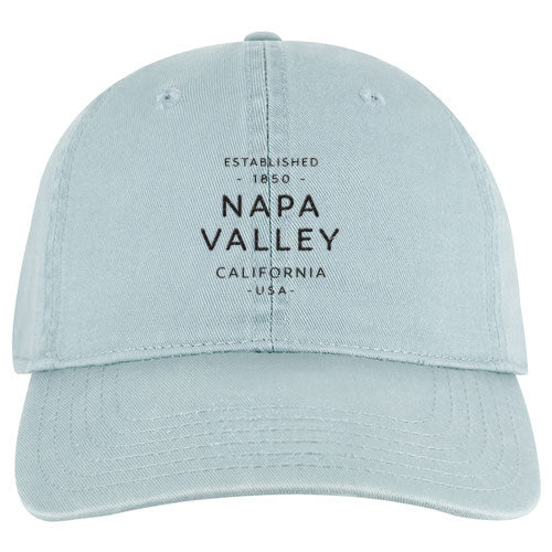 Custom TEXT Otto Cap Garment Washed Cotton Dad Cap