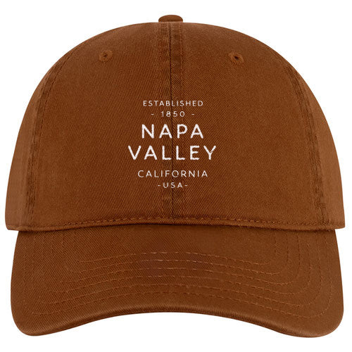 Custom TEXT Otto Cap Garment Washed Cotton Dad Cap