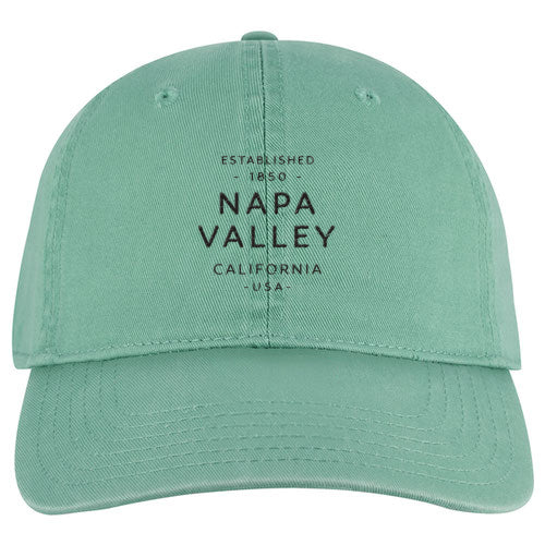 Custom TEXT Otto Cap Garment Washed Cotton Dad Cap