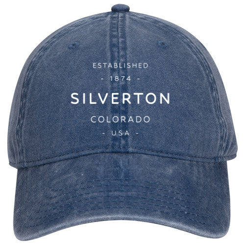 Custom TEXT Otto Cap Garment-Washed Pigment-Dyed Cotton Twill Dad Hat