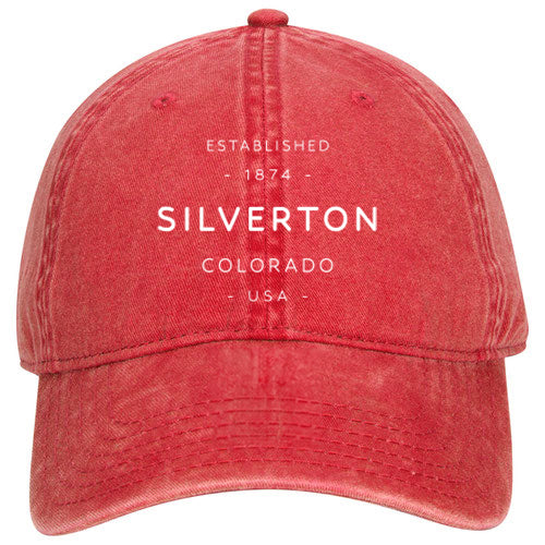 Custom TEXT Otto Cap Garment-Washed Pigment-Dyed Cotton Twill Dad Hat