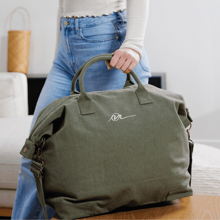 Custom BRAND / LOGO 14 Oz. Canvas Weekender Bag