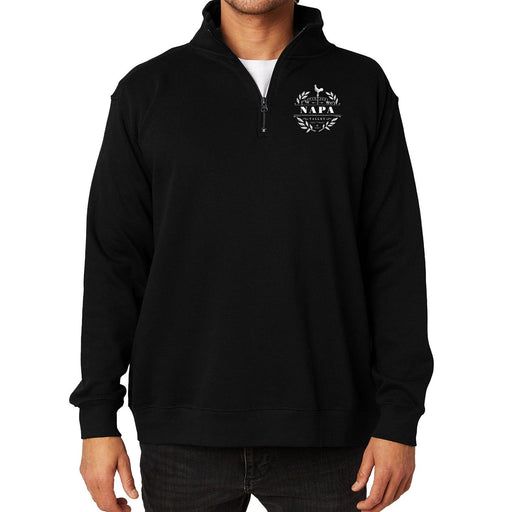 Cotton Heritage Unisex Quarter Zip 7oz Fleece Vintage - Mercantile 12