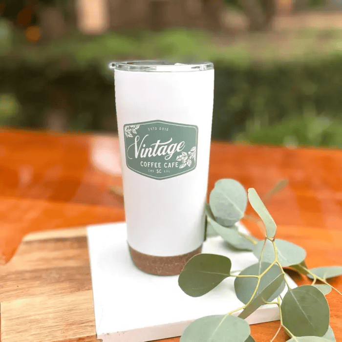 Custom BRAND / LOGO 20 Oz. Stainless Corky Tumbler