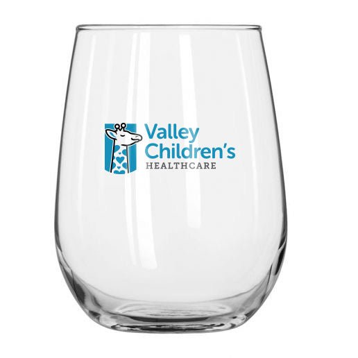 Custom BRAND / LOGO 17 Oz. Stemless Wine Glass