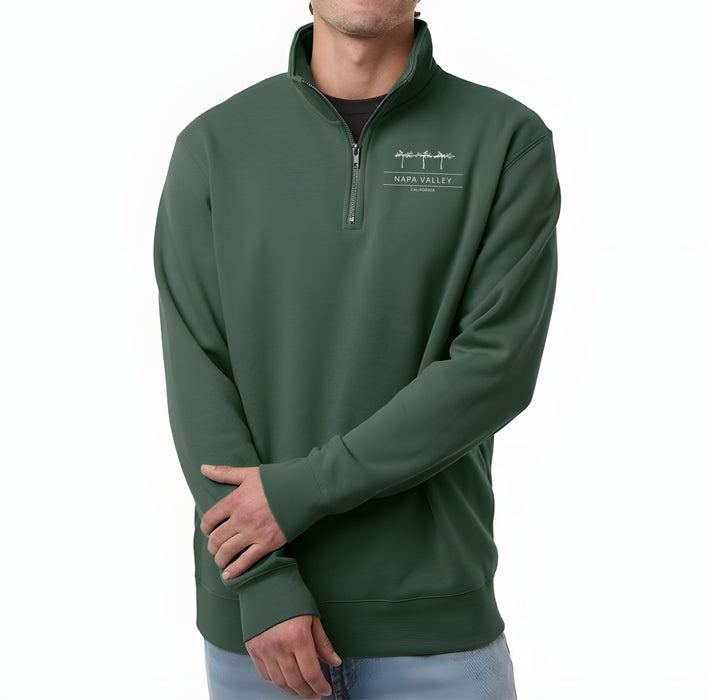 Custom Wholesale Independent Trading Co. Unisex 7 Oz. Midweight Quarter-Zip Pullover