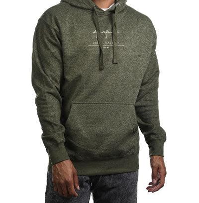 Cotton Heritage Unisex Premium 8.5 oz Fleece Flat Cord Pullover Hoodie - Mercantile 12