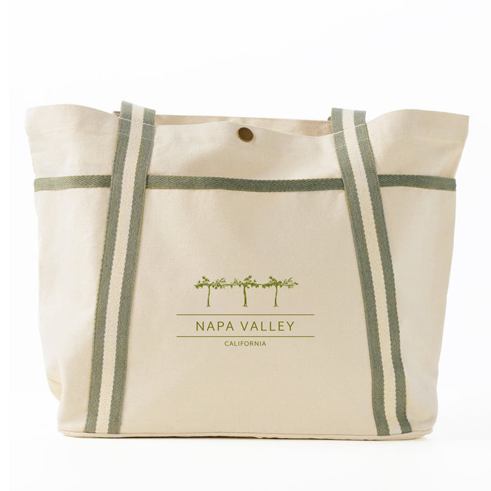 Custom BRAND / LOGO 12 Oz. Signature Canvas Tote Bag