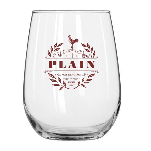 Custom BRAND / LOGO 17 Oz. Stemless Wine Glass