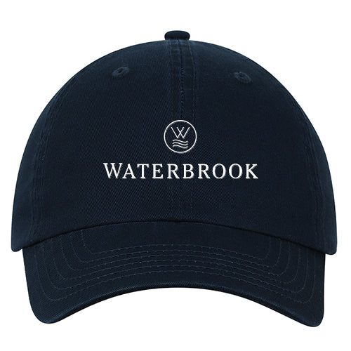 Custom BRAND / LOGO Organic Washed Cotton 6 Panel Baseball Cap