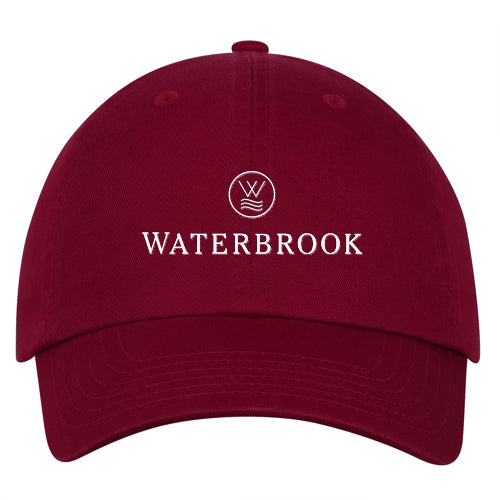 Custom BRAND / LOGO Organic Washed Cotton 6 Panel Baseball Cap