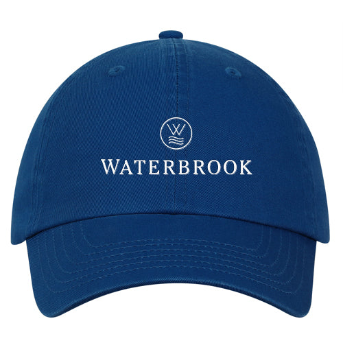 Custom BRAND / LOGO Organic Washed Cotton 6 Panel Baseball Cap