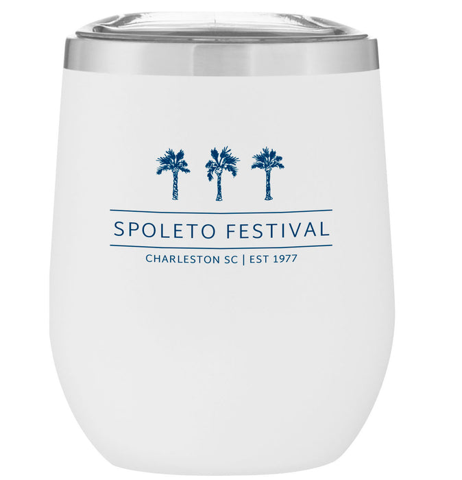 Custom VISTA 12 Oz. Insulated Stemless Wine Cup