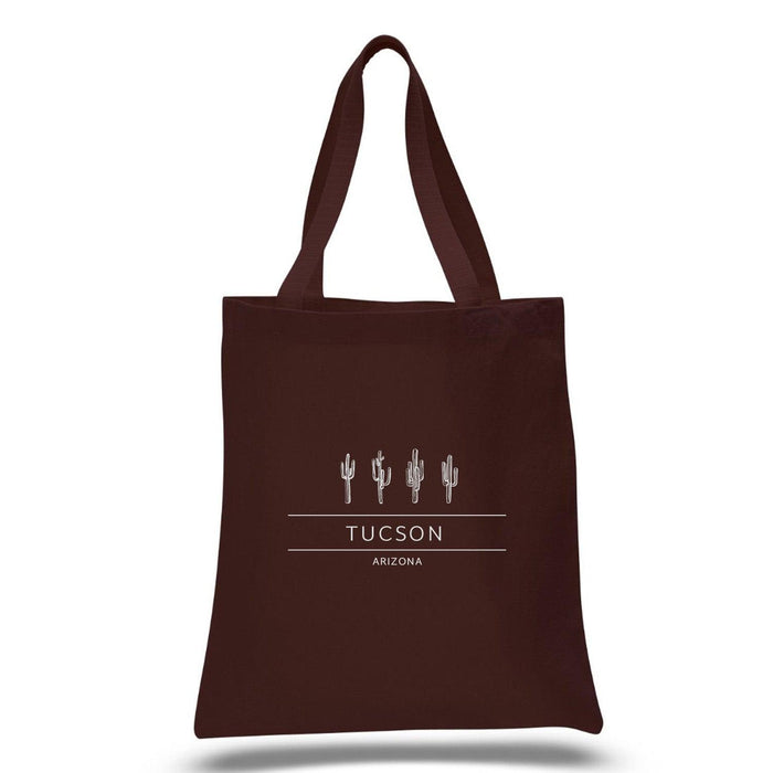Custom Wholesale 12 Oz. Colored Canvas Simple Tote Bag Printed in VISTA COLLECTION Design