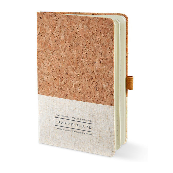 Custom BRAND / LOGO  5.5X8.25 Fabric Hardcover Journal