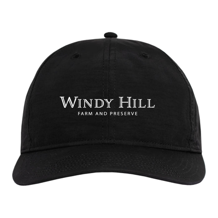 Custom BRAND / LOGO Wholesale Quake City Deluxe Taslon 6 Panel Cap with Elastic Hook & Loop
